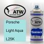 Preview: Porsche, Light Aqua, L25K: 400ml Sprühdose, von ATW Autoteile West.